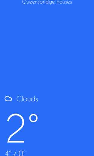 iWeather - Minimal, simple, clean weather app 1