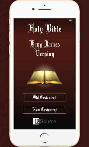 King James Version Holy Bible 1