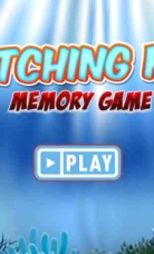 Matching Sea Fish : Memory games match game 3