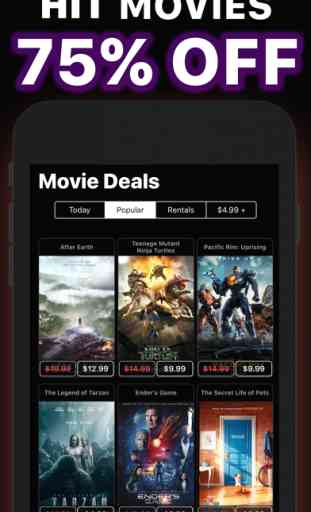 Movie Deals: Cheap Movies App 1