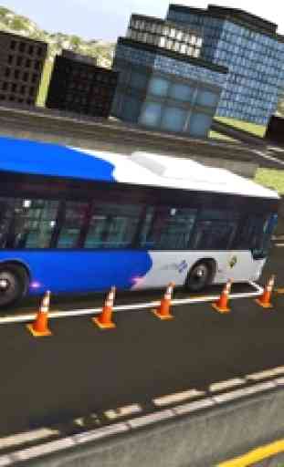 New York City Bus Parking 3D - Driving Simulator 3