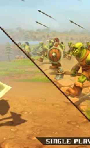Orcs Battle Simulator – Epic War Commander Game 3