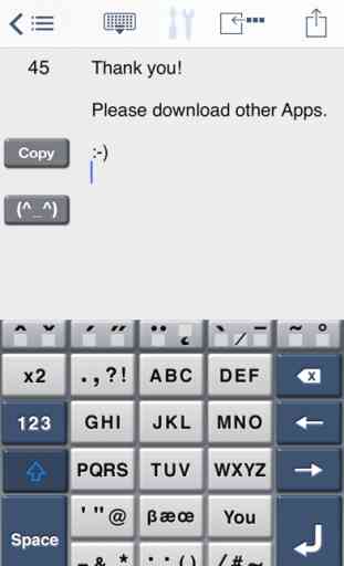 Phone Pad SMS / Mail Keyboard 1