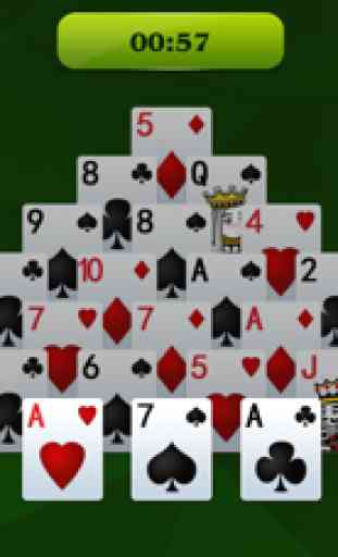 .Pyramid Solitaire 1