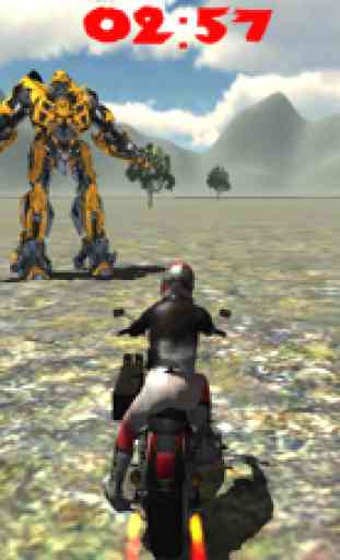 Robots Vs Bike War : Speed Battle Adventure Game 2
