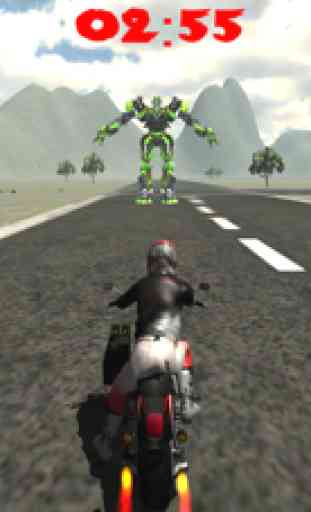 Robots Vs Bike War : Speed Battle Adventure Game 3