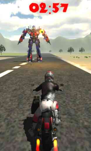 Robots Vs Bike War : Speed Battle Adventure Game 4