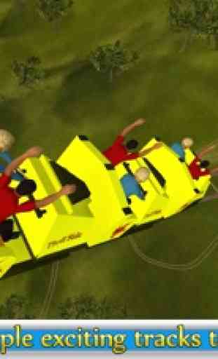 Roller Coaster Ride Simulator & Amusement Park 3d 3