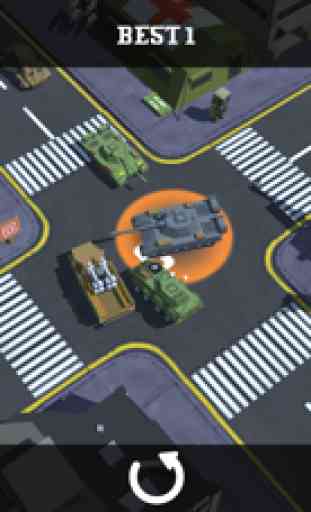 Rush War Traffic - Crossy Car City 4