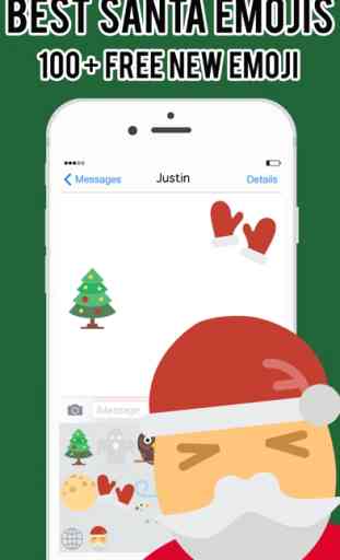 SantaMojis - Christmas Emoji Stickers Keyboard Pro 3