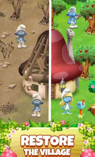Smurfs Bubble Shooter Story 2