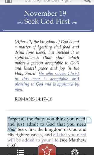 Starting Your Day Right Devotional 3