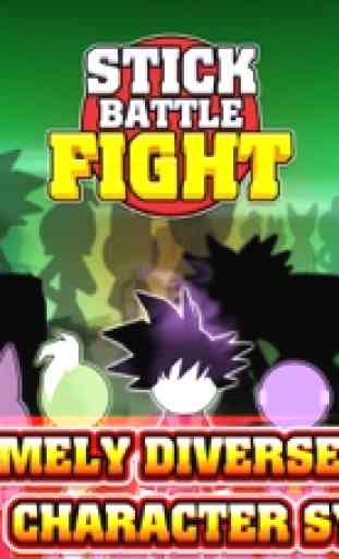 Stick Battle Fight: Super Game 3