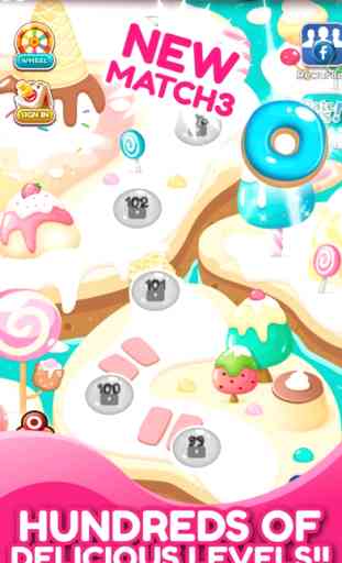 Sweet and Delicious World - Blast Juicy Candies 2