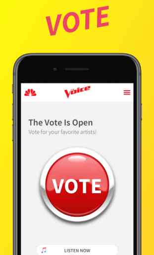 The Voice Official App on NBC 3