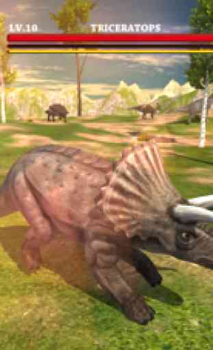 Triceratops Simulator : Real Dinosaurs Survival 3D 2