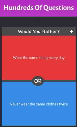 What Would You Choose? Rather 4