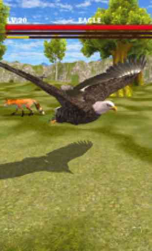 Wild Eagle Survival Simulator - Animals Fighting 3