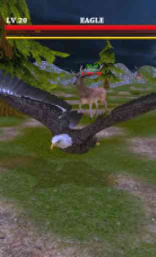 Wild Eagle Survival Simulator - Animals Fighting 4