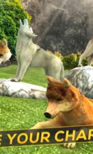 Wolf Simulator 2017 . Wolves Running Game vs Dogs 3