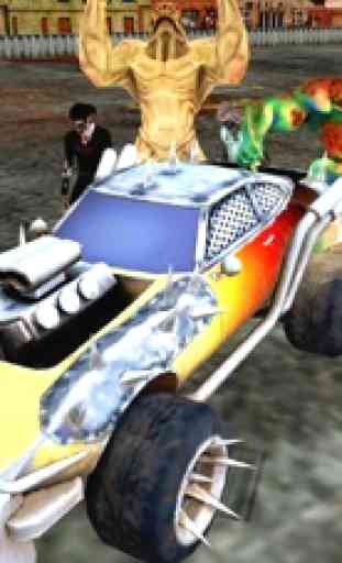Zombie Smash Car Derby - Zombies Tsunami Killer 3D 3