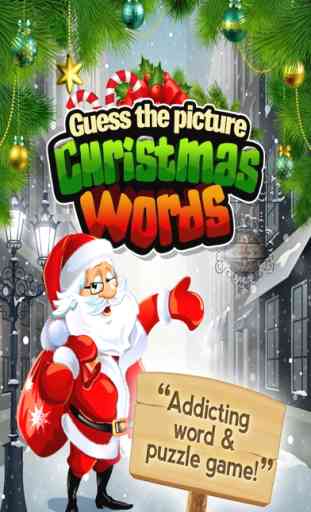 A Guess the Picture Christmas Words Free Holiday Pics Guessing Trivia Puzzle Games 1