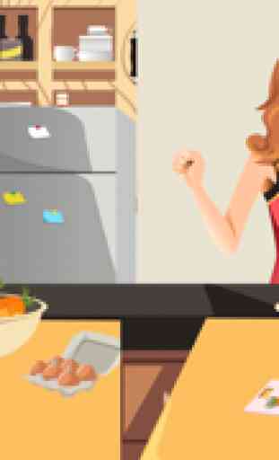 A Kitchen Learning Game for Children: Learn and Play with Cooking 1