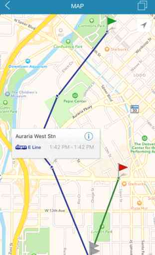 ezRide Denver RTD - Transit Directions for Bus and Light Rail including Offline Planner 4
