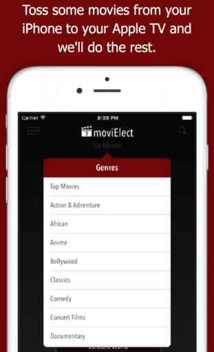 moviElect - Decide Which iTunes Movie or Rental to Watch for TV & Mobile 2