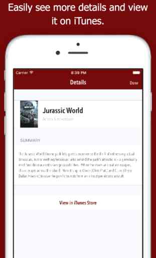 moviElect - Decide Which iTunes Movie or Rental to Watch for TV & Mobile 4
