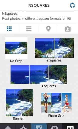 nSquares - Post photos in Square, Banner or Photo Grid Format on Instagram 1