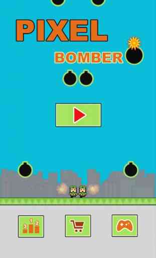 Pixel Bomber (avoid bomb atm) - Free 8-bit Retro Pixel game 1