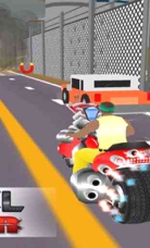 2 Wheel Gunner - Free 3D Ride by Shooting Game 2