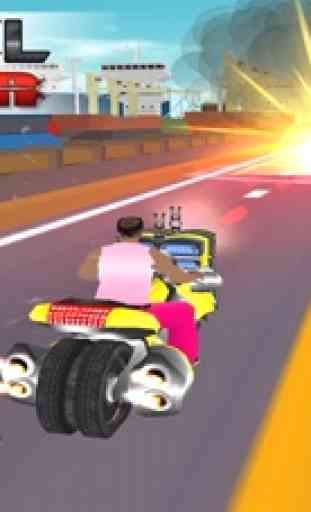2 Wheel Gunner - Free 3D Ride by Shooting Game 3