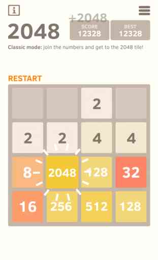 2048 Number Puzzle game 1