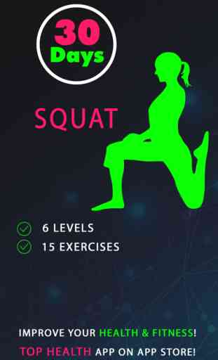 30 Day Squat Fitness Challenges ~ Daily Workout 1