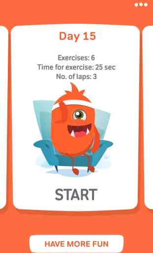 30 days Abs Workout Challenge with Lazy Monster PRO. 1