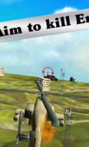 3D Tank War Helicopter 3