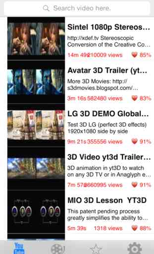 3DTube - Youtube 3D video player 3