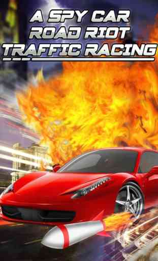 A Spy Car Road Riot Traffic Racing Game 1