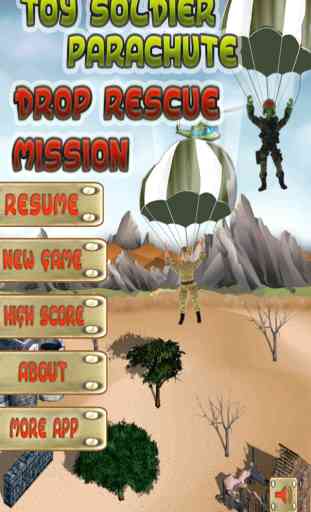 A Toy Soldier Parachute Drop Rescue Mission 1