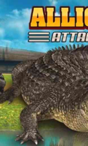 Alligator Attack River Animal Simulator Games 1