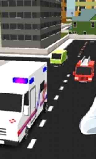 Ambulance Simulator Duty Drive :Pet Rescue 3D 2017 1