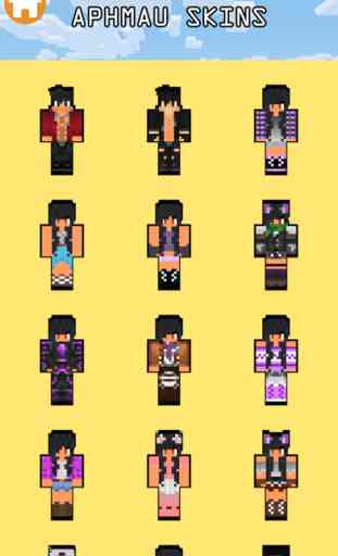 Aphmau Girls and Boys Skins For Minecraft PE 2