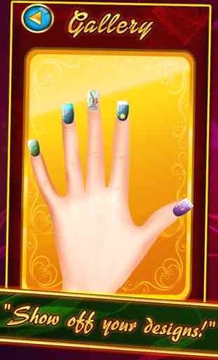 `Awesome Nails Salon Dress Up - Girl Beauty Makeover Spa Free 3