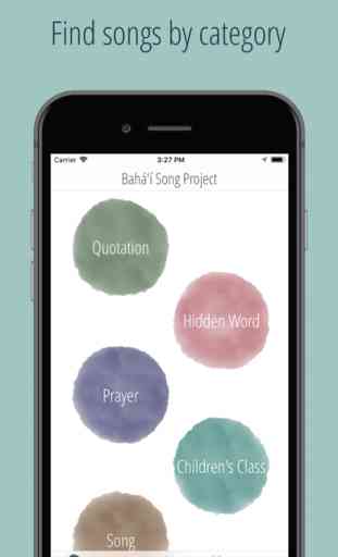Bahá'í Song Project 1