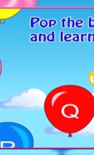 Balloon Popping for babies - Learn ABC and Numbers 2