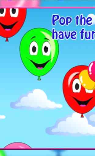 Balloon Popping for babies - Learn ABC and Numbers 4