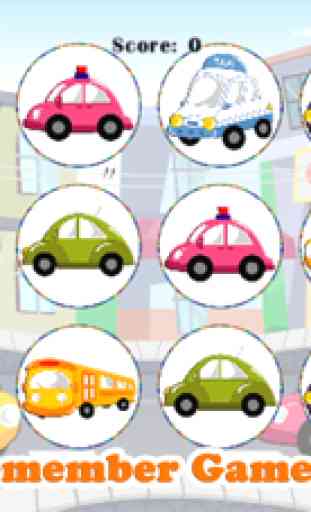 Car Quest - Vehicle Matching Cards Games For Kids 3
