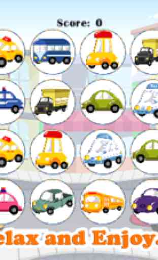 Car Quest - Vehicle Matching Cards Games For Kids 4